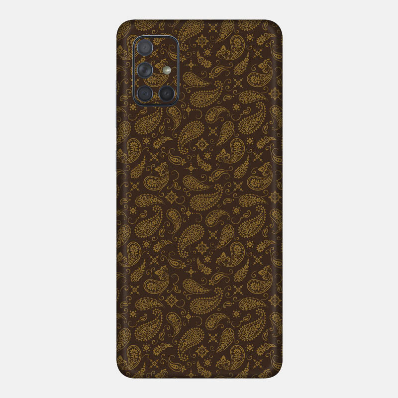 Brown Paisley Full Back