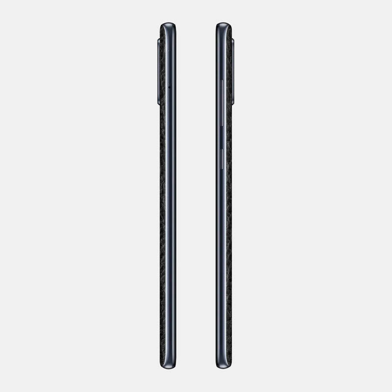 Black Leather Glass Back