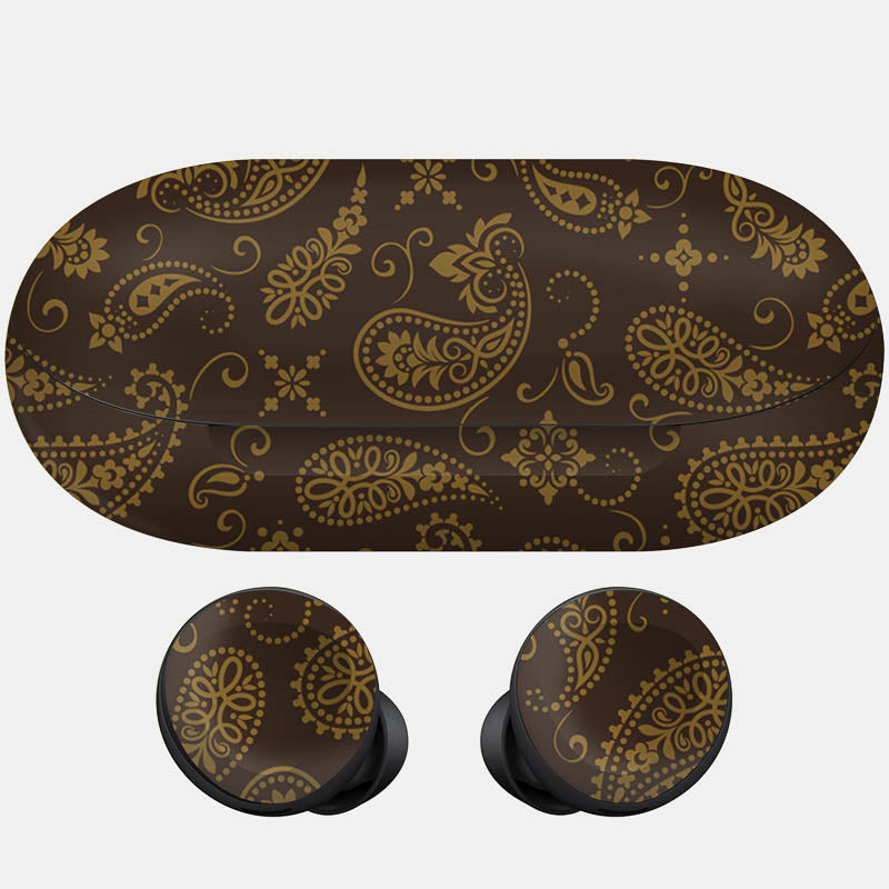 Brown Paisley Full Body
