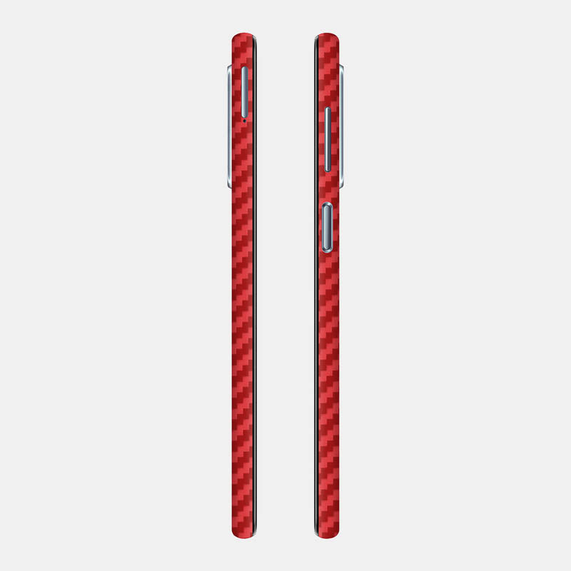Carbon Fibre Red Full Back
