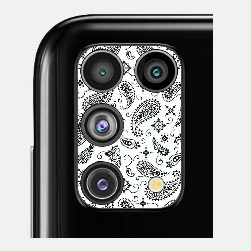 White Paisley Pack of 2