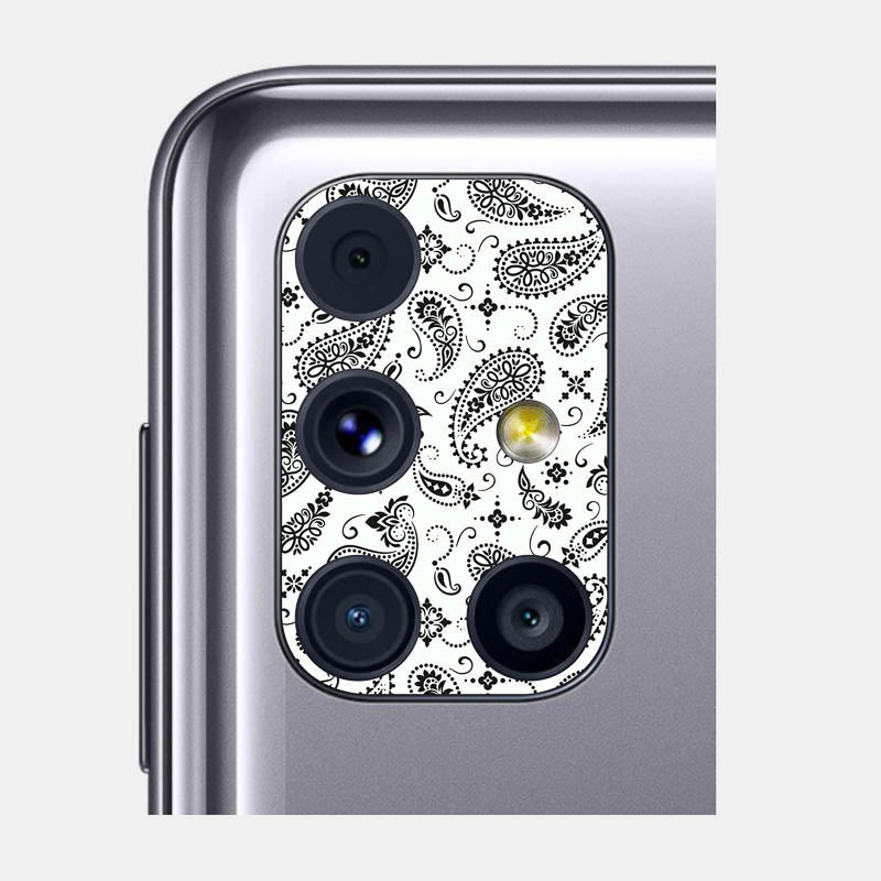 White Paisley Pack of 2