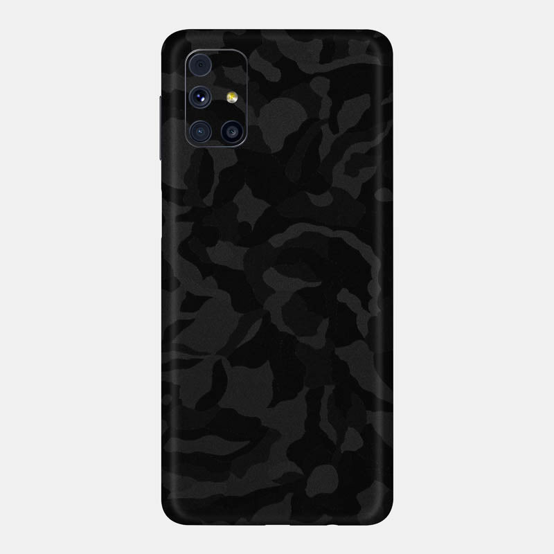 Black Camo Full Back