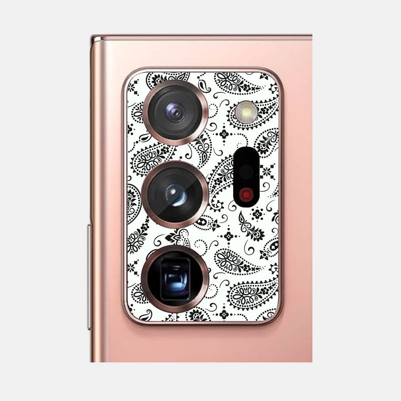 White Paisley Pack of 2