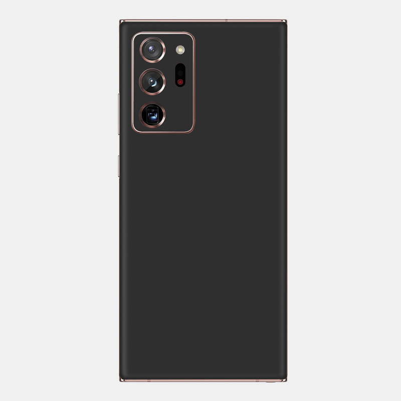 Matte Black Glass Back