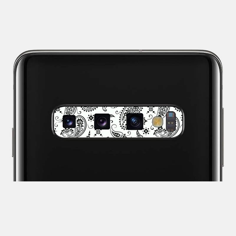 White Paisley Pack of 2