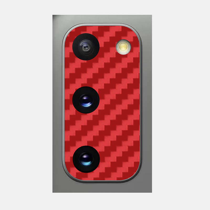 Carbon Fibre Red Pack of 2