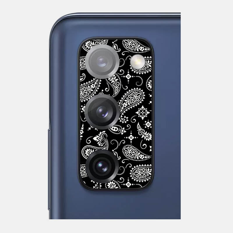 Black Paisley Pack of 2