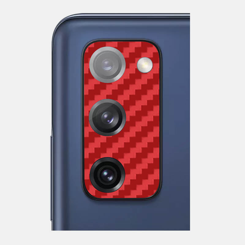 Carbon Fibre Red Pack of 2