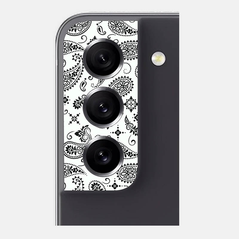 White Paisley Pack of 2