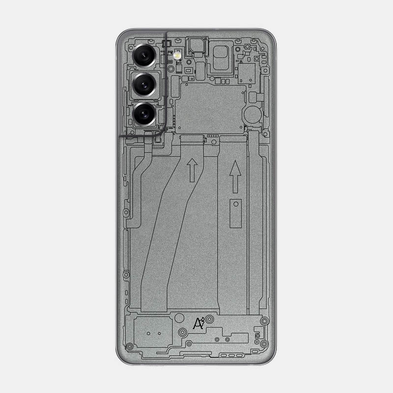 Teardown Silver Glass Back