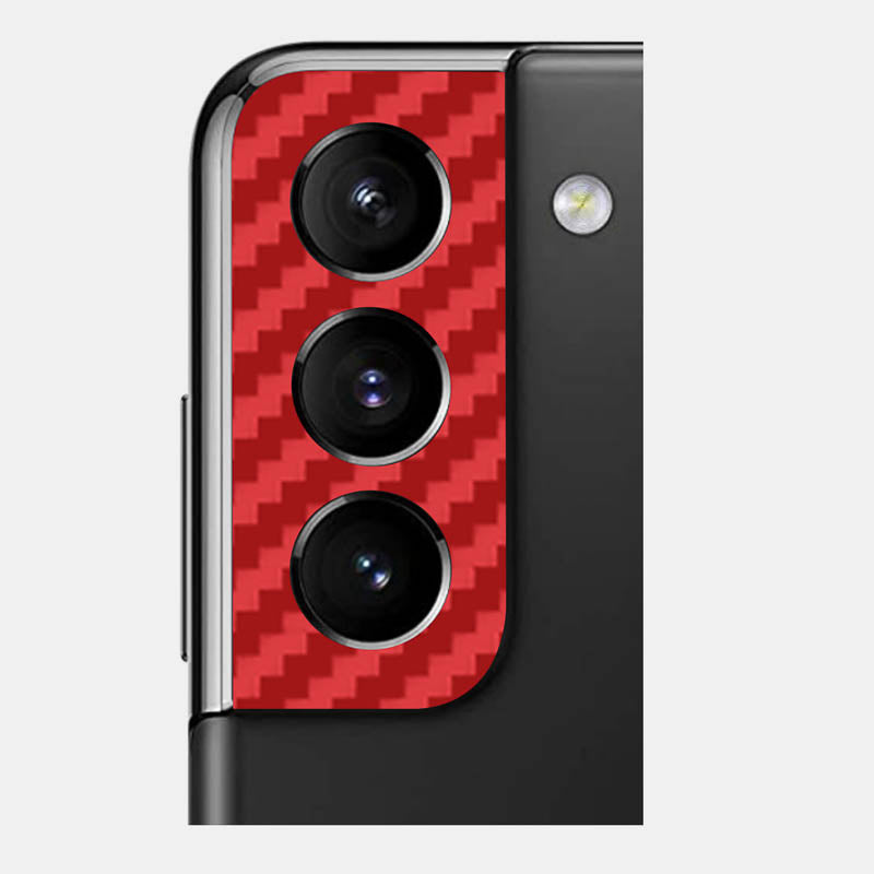 Carbon Fibre Red Pack of 2