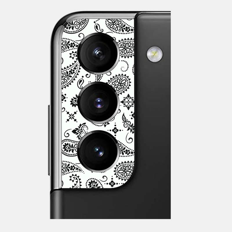 White Paisley Pack of 2