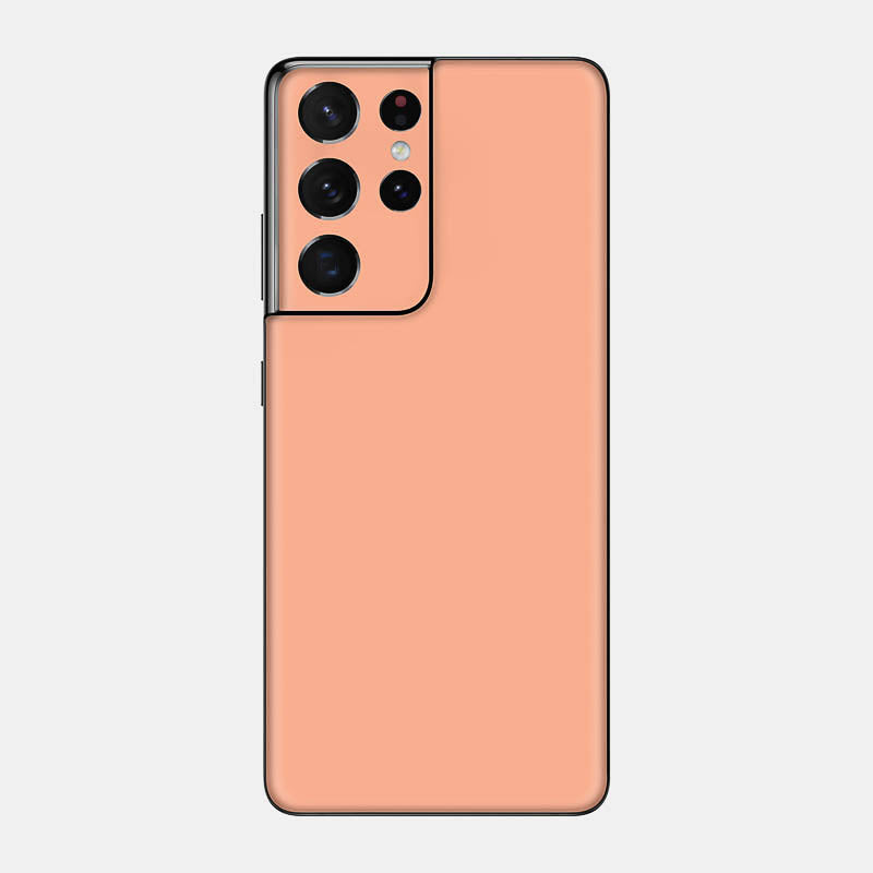 Peach Glass Back