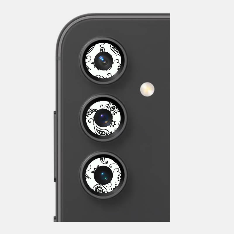 White Paisley Pack of 2