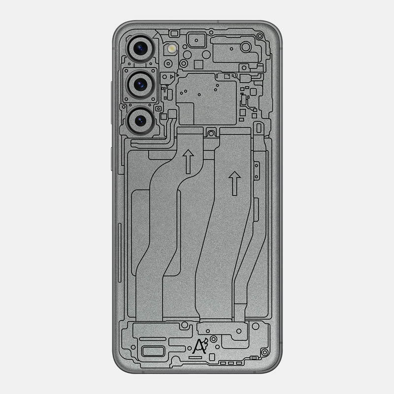 Teardown Silver Glass Back
