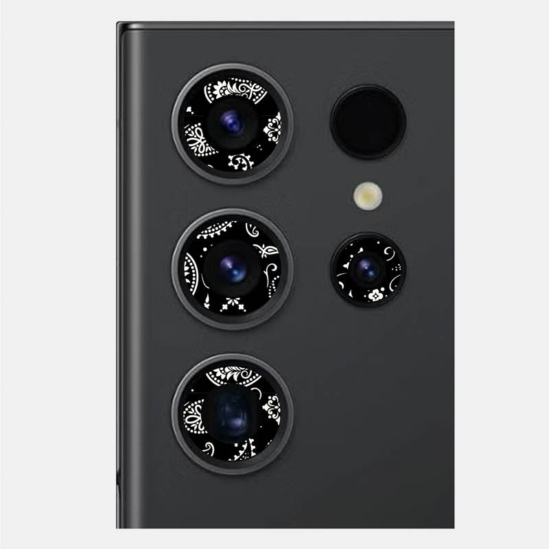 Black Paisley Pack of 2