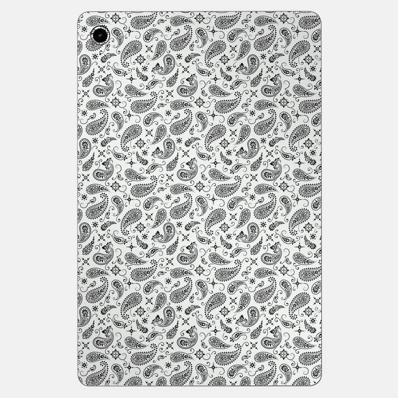 White Paisley Full Body