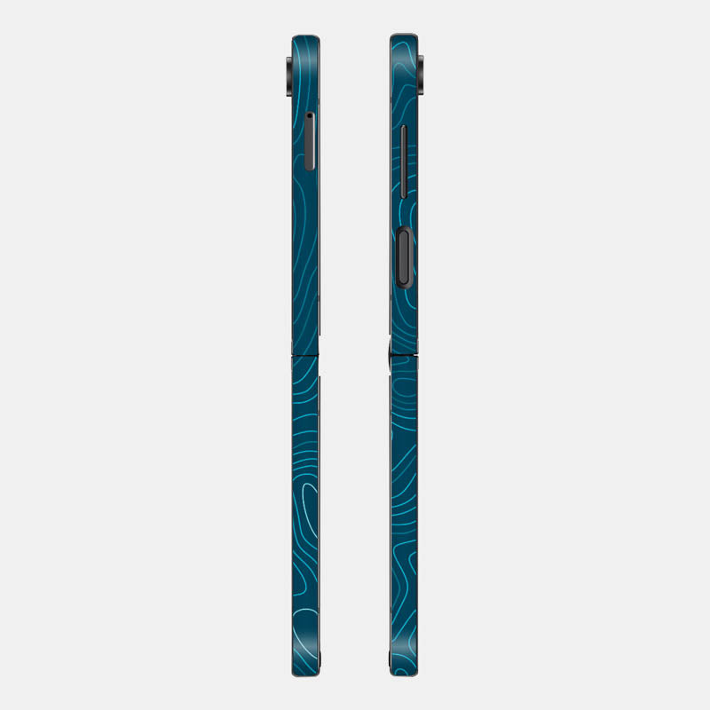 Aqua Glass Back