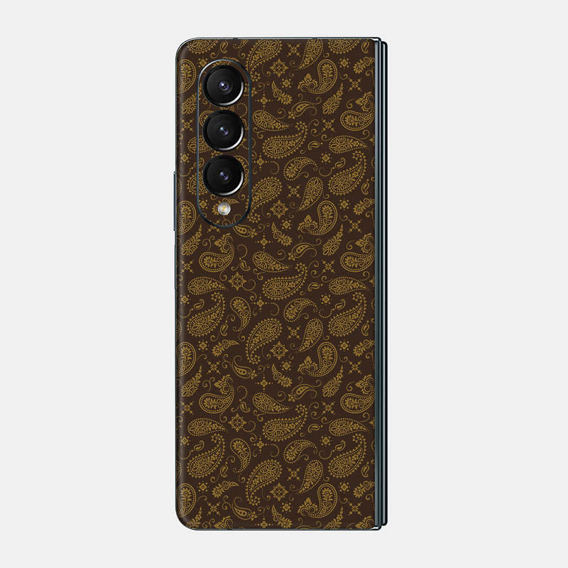 Brown Paisley Full Back