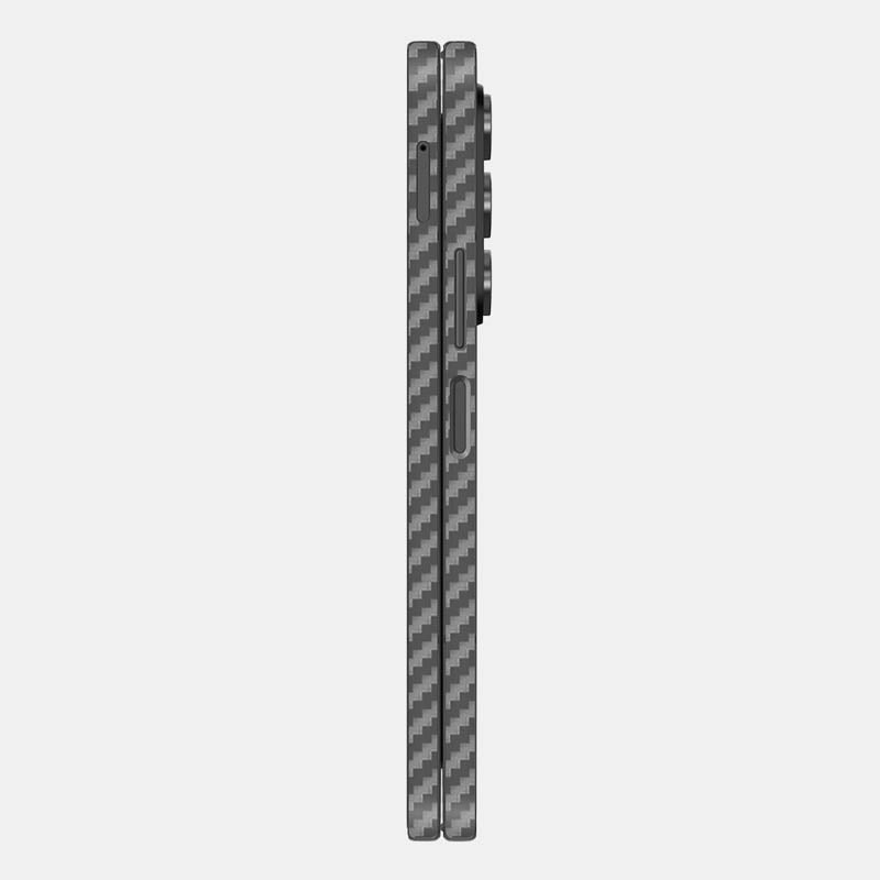 Carbon Fibre Grey Glass Back