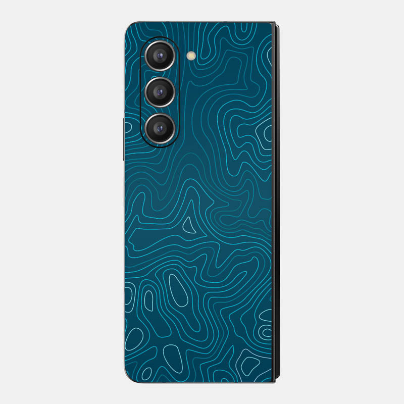 Aqua Glass Back