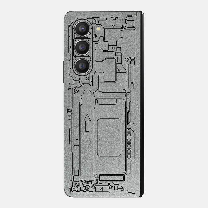 Teardown Silver Glass Back