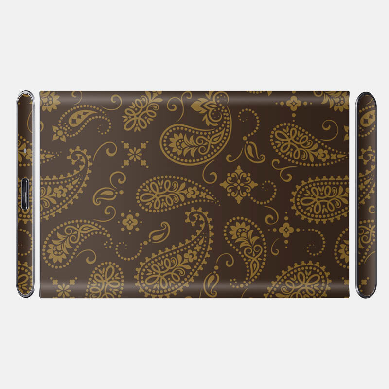 Full Body Brown Paisley