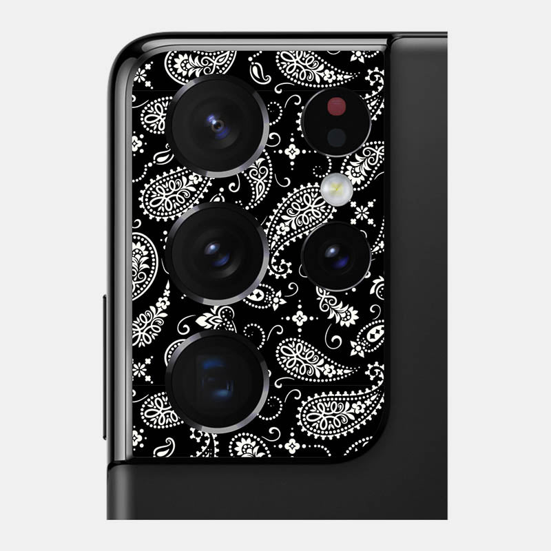Black Paisley Pack of 2