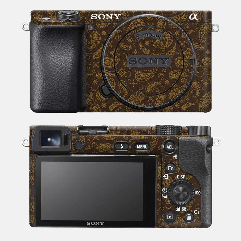 Brown Paisley Full Body