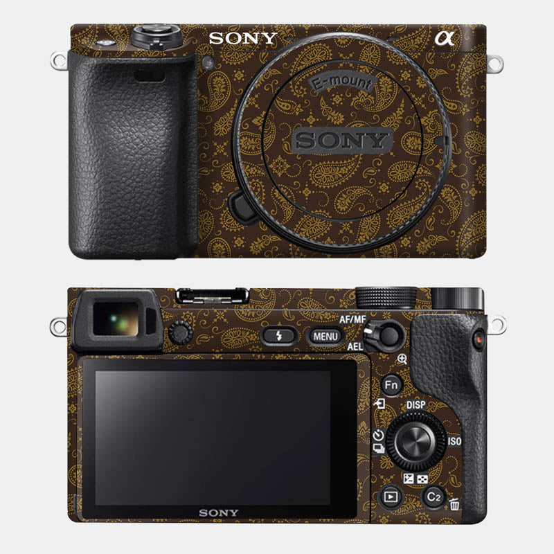 Brown Paisley Full Body
