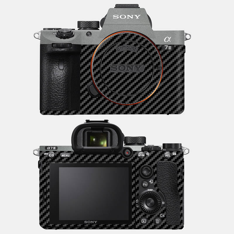 Retro Carbon Fibre Black Full Body