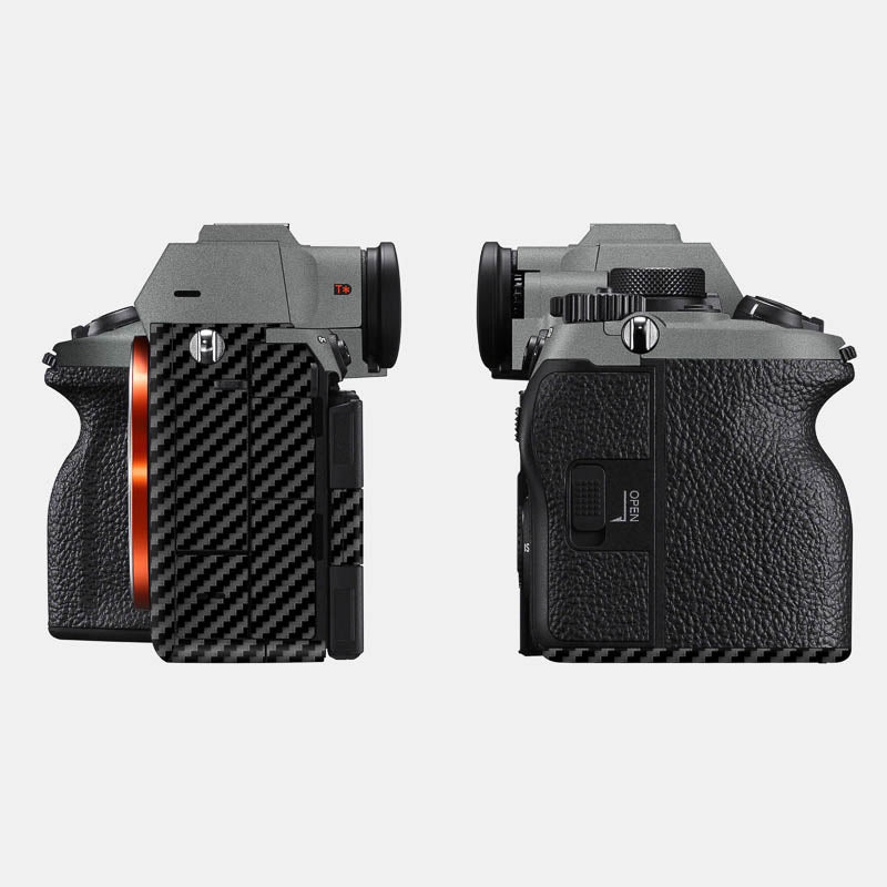 Retro Carbon Fibre Black Full Body