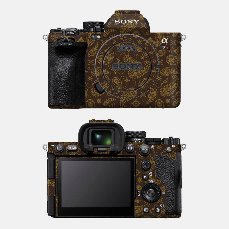Brown Paisley Full Body