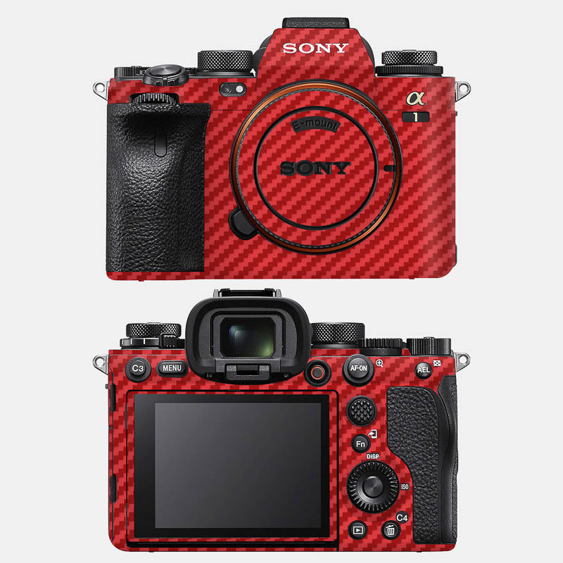 Carbon Fibre Red Full Body