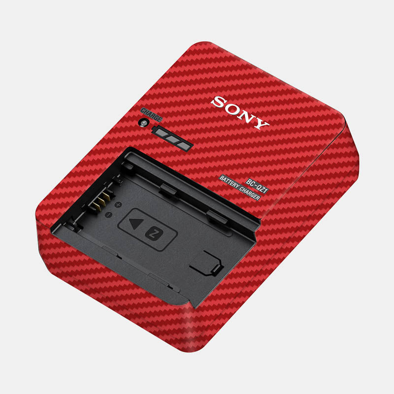 Carbon Fibre Red Full Body