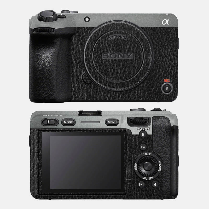 Retro Black Leather Full Body