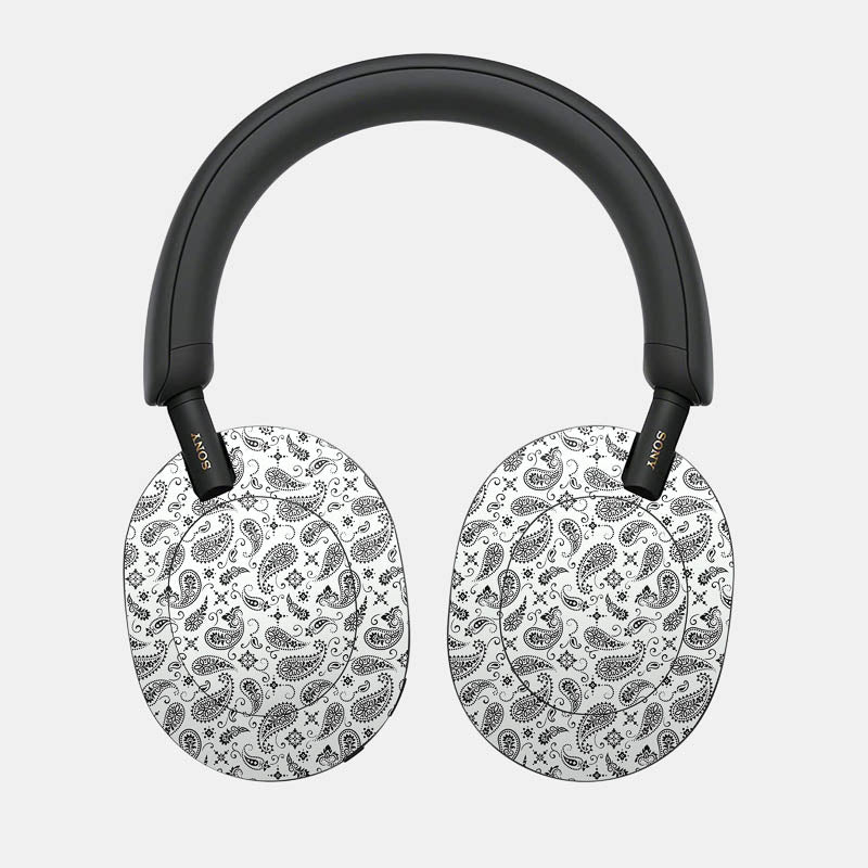 White Paisley Full Body
