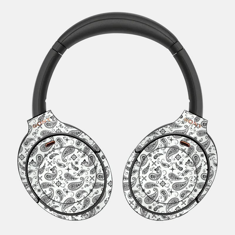 White Paisley Full Body