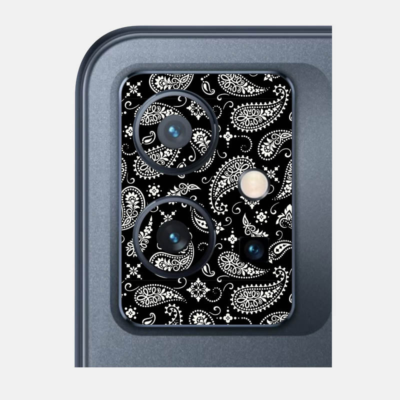 Black Paisley Pack of 2