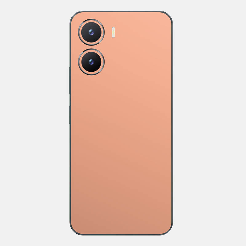 Peach Glass Back