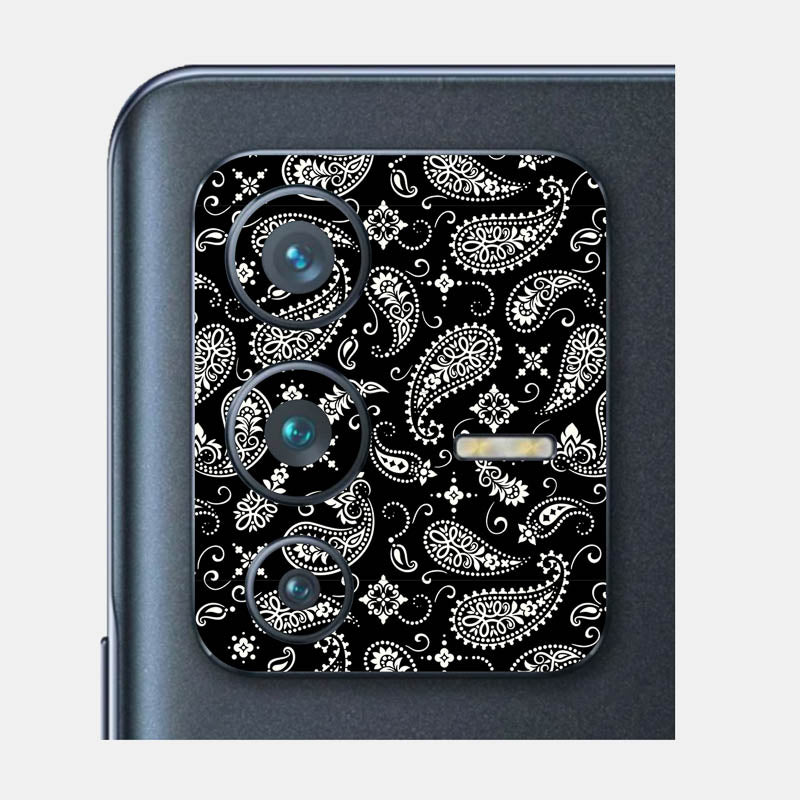 Black Paisley Pack of 2