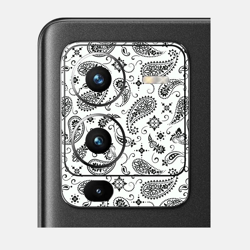 White Paisley Pack of 2