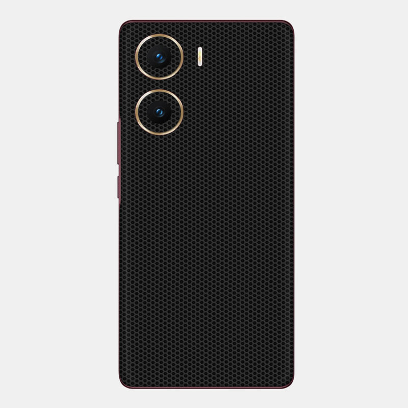 Black Matrix Glass Back
