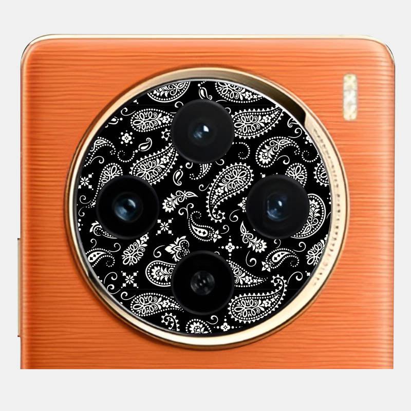 Black Paisley Pack of 2