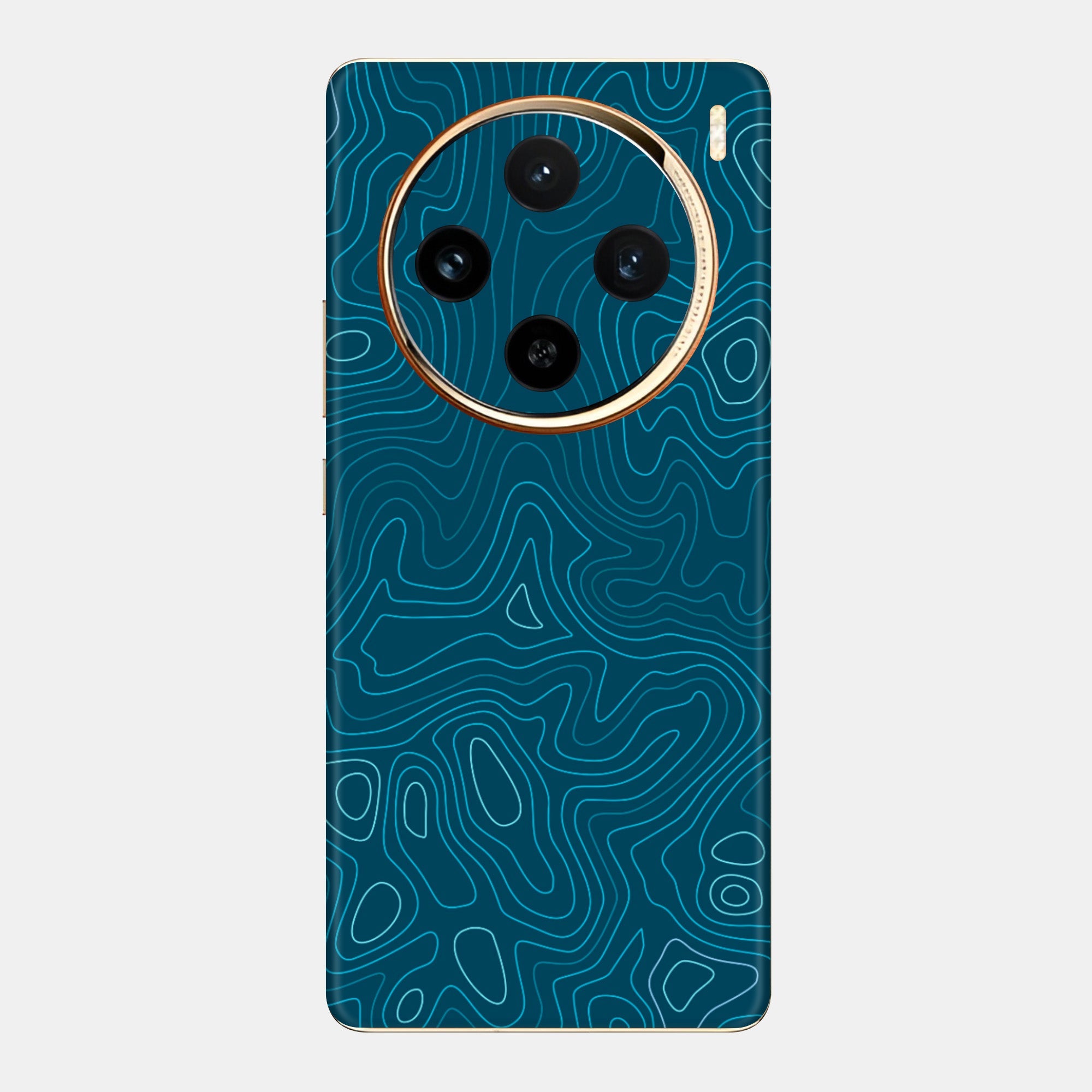 Aqua Glass Back
