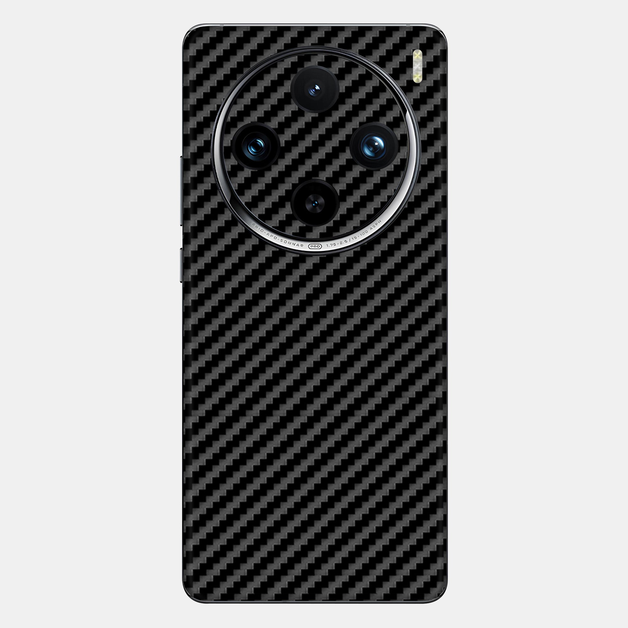 Carbon Fibre Black Glass Back