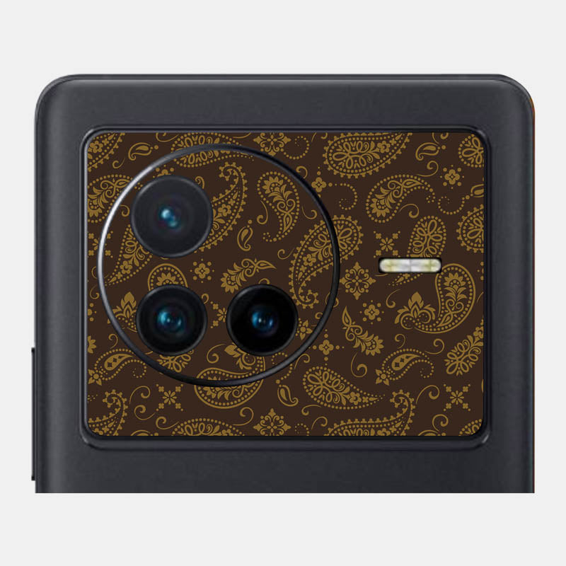Brown Paisley Pack of 2