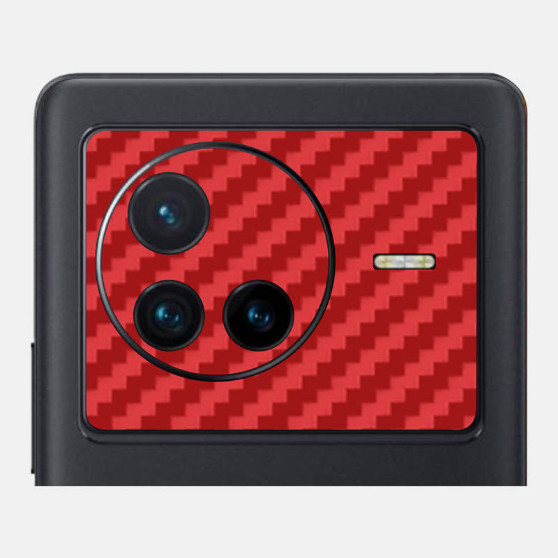 Carbon Fibre Red Pack of 2