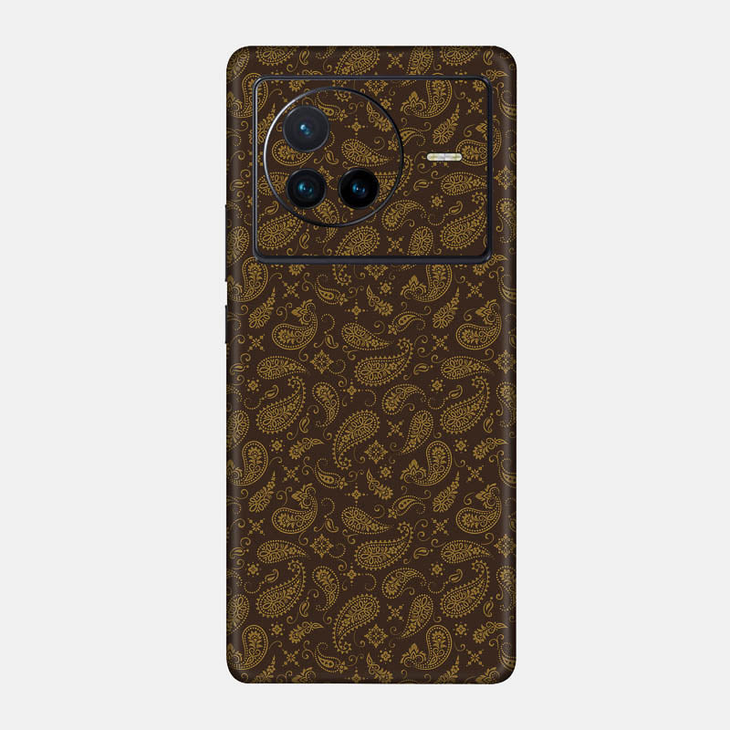Brown Paisley Full Back